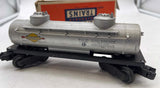 Lionel Postwar 6465 Sunoco Tank Car O SCALE Used Excellent Damaged Box