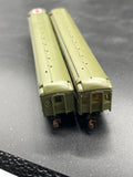 Set of 2 Model Power U.S. Armed Forces Passenger Cars N Scale Very Good