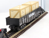 MTH 30-4219A NS Gondola Car w/ 2 Crates O Scale Like New