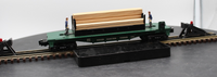 Lionel 6-36727 Weyerhaeuser Moe & Joe Flatcar O SCALE Like New
