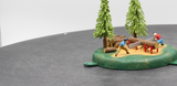 Lionel 6-14145 Operating Lumberjacks O SCALE NEW