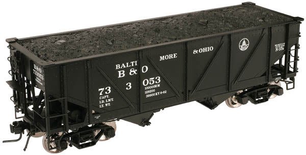 Atlas 6437-2 BALTIMORE & OHIO B&O 50 Ton War Emergency Hopper 3 rl O Scale NEW