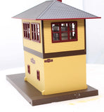 MTH 30-9031 PENNSYLVANIA RAILROAD Switch Tower RailKing O Scale Like New