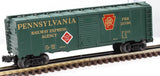 Weaver U3504 PRR Railway Express Agency Steel Sided Box car O SCALE Used