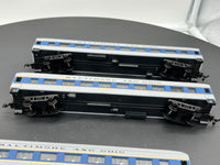 HO Scale Bargain Car Pack 6: Set of 4 Baltimore & Ohio B&O Passenger Cars HO SCALE USED