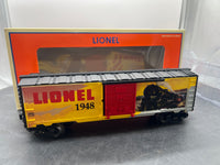 Lionel 6-29950 1948 Lionel art boxcar O scale Like New
