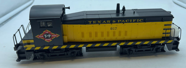 MTH Railking 30-2178-1 Texas & Pacific SW-8 Switcher Diesel Engine with Proto-Sound, BCR O SCALE Like New