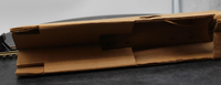 Lionel Postwar 6460  BUCYRUS ERIE CRANE CAR No. 6460 O SCALE Used Excellent Damaged Box