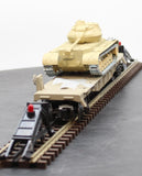 Lionel 6-1234  Flat car with Tank O SCALE NEW as is