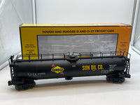 MTH Railking 30-73471 Sun Oil Company 33K Gallon Tank Car O SCALE Like New
