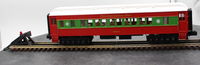 MTH Rugged Rails 33-6247 Christmas O-27 Madison Coach Car - Christmas O SCALE Like New
