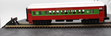 MTH Rugged Rails 33-6247 Christmas O-27 Madison Coach Car - Christmas O SCALE Like New