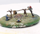 Lionel 6-32987 Hobo Campfire O SCALE (sitting Hobos are missing) Used