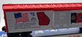 Lionel 6-7604 State of Georgia boxcar Spirit of 1776  O SCALE  Like New