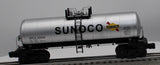 MTH Railking 30-7060C Sunoco Tank Car O SCALE Like New