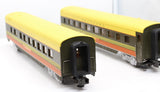 MTH Railking 30-6720 Seaboard 2-Car 60' Streamlined Sleeper/Diner #SAL 1008 O SCALE Used
