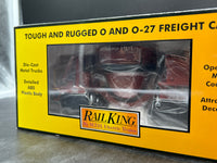 MTH Railking 30-70102D Pittsburgh Steel slag car 382 O SCALE NEW