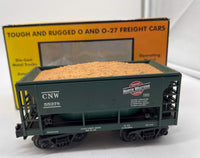 MTH Railking 30-7519 Chicago & North Western Ore Car w/coal load O SCALE Used Excellent