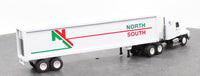Penjoy 3923 North South Tractor Trailer 1/64 SCALE Like New