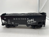 MTH Premier 20-97518 Montour - Coal Goes To War 2-Bay Offset Hopper Car  517 O SCALE NEW