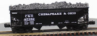 Lionel 6-11873 Chesapeake & Ohio C&O Offset Hopper 3-Pack O SCALE Like New