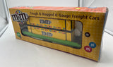 MTH Railking 30-76391 MARS - M&Ms Husky Stack Car O SCALE Used Excellent Damaged Box