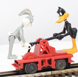 Lionel 6-18416 Bugs Bunny & Daffy Duck Hand Car O Scale Like New