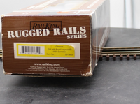 MTH Rugged Rails 33-7603 Chessie Flat Car - with 1957 Corvette  #81130 O SCALE Like New