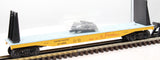 K-Line 6994 Union Pacific Flat Car W/Bulkheads & Stakes K-6994 O SCALE NEW