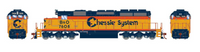 ATHEARN ATH72085 READY TO ROLL CHESSIE SYSTEM SD40-2 DIESEL LOCOMOTIVE B&O 7608 DCC READY HO SCALE  NEW