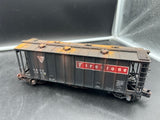 Atlas 6355-2 Firestone GATX Airslide Covered Hopper 43435 3 Rail Used O SCALE AS IS  WEATHERED