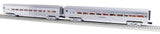 Lionel 2527190 Lionel Lines 18" Aluminum Passenger 4 car set,  2527200 Lionel Lines 18" Aluminum Passenger 2 car pack, 2527210 Stationsounds Diner (Set of 3) O Scale NEW
