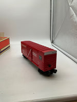 Lionel 6-36210 HI-CUBE BOXCARS - BURLINGTON O SCALE Like New