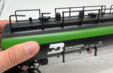 MTH 20-90014A BURLINGTON NORTHERN BN 20K GALLON TANK CAR  O SCALE Used as is broken railing