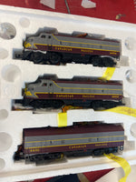 MTH RailKing 30-20280-1 Canadian Pacific  F-3 ABA Diesel Engine Set w/Proto-Sound 3.0 No Box (Exposed to Water), Product LN