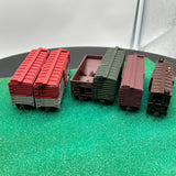 HO Scale Bargain Car Pack 99:  Set of 6 New York Central Freight car pack HO SCALE USED