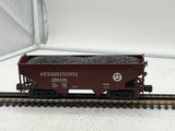 MTH Premier 20-90152c Pennsylvania O Scale Premier 2-Bay Offset Hopper Car Used Excellent