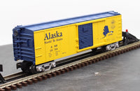 MTH Railking 30-74099 Alaska Box Car O SCALE Like New