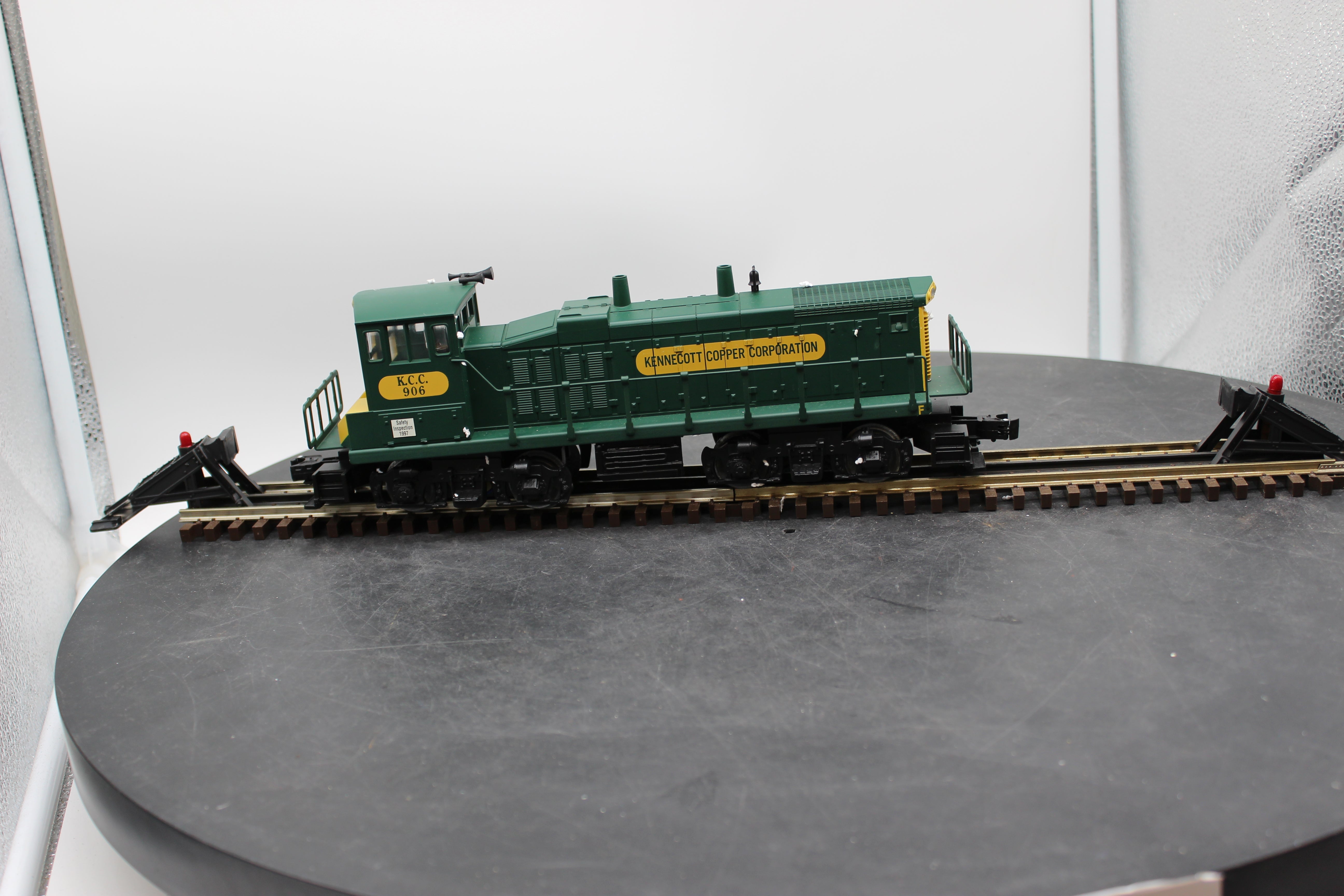K-Line K-2252IC KCC MP-15 Kennecot Copper locomotive O Scale Like New