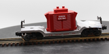 Lionel 6-19424 6461 Edison Electric Depressed Center Flatcar w/Transformer O SCALE NEW