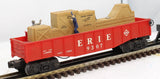 Lionel 6-9307 ERIE Animated Cop & Hobo Gondola O Scale (car is dirty) Used WRONG BOX