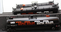 Lionel 6-17933 GATX TANK TRAIN INTERMEDIATE 3 CAR PACK O SCALE Like New
