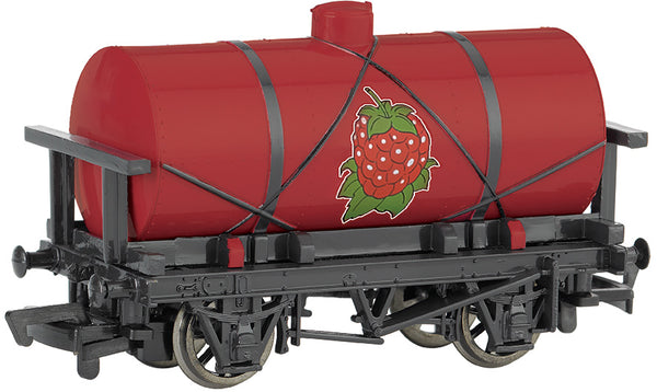 Bachmann 77033 RASPBERRY SYRUP TANKER (H) THOMAS & FRIENDS H HO SCALE NEW
