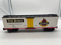 MTH Railking 30-78139 Penn Brewery Modern Reefer Car #1986. Pittsburgh PA  Microbrewery O SCALE Like New