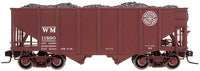 Atlas 6756-2 WESTERN MARYLAND WM  Early 55 Ton Fish Belly Hopper 3 RL O Scale NEW