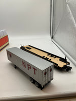 Lionel 6-84870 NORTHERN PACIFIC PS-4 #65110 W/ 40' TRAILER O SCALE Like New