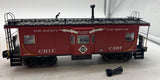 Lionel 6-17644 Erie Smoking Bay Window Caboose O SCALE Like New