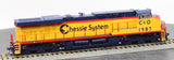 Inter mountain 49758-02 ES44AC Locomotive Chesapeake Cab# 1987 & Ohio HO SCALE Like New