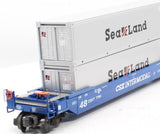 K-line K-7764 CSX Gunderson All-purpose Husky Stack O SCALE Like New