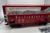 LGB 4076-M01 BURLINGTON CB&Q COAL HOPPER W LOAD G SCALE Like New